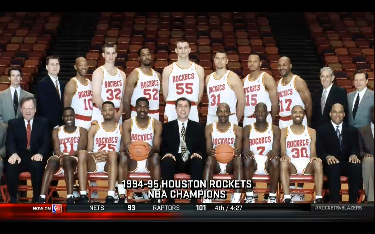 Champions The Houston Rockets Dynasty 20 Years Later Trophy Lives