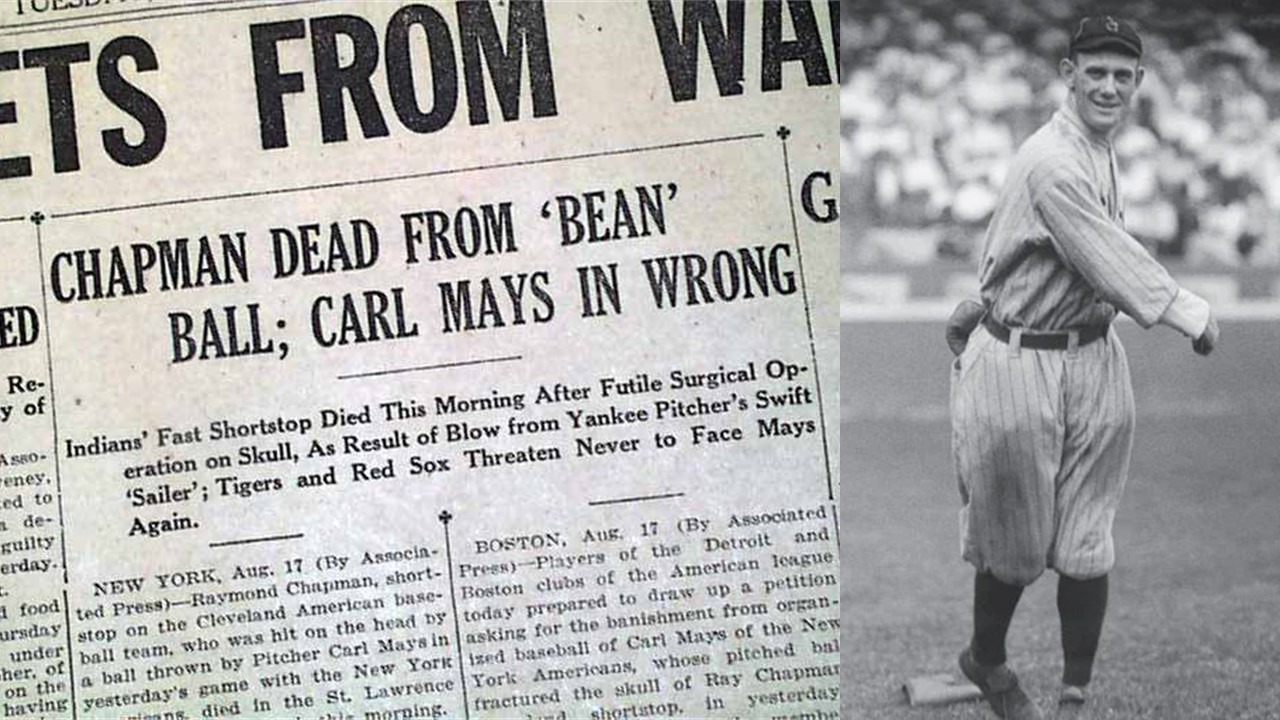 Aug-17-1920: A Death in Baseball – Trophy Lives